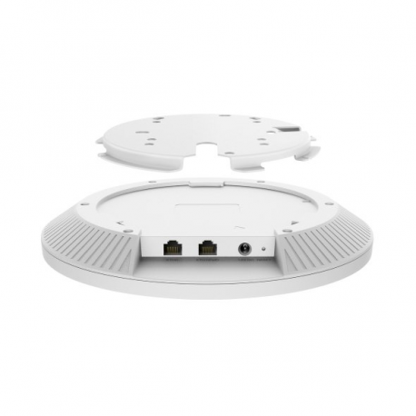 TP-Link Omada EAP783 V1 - Radio access point - 2 ports - Wi-Fi 7 - Bluetooth, Wi-Fi 7 - 2.4 GHz, 5 GHz, 6 GHz - cloud-managed - wall  /  ceiling mountable - 3