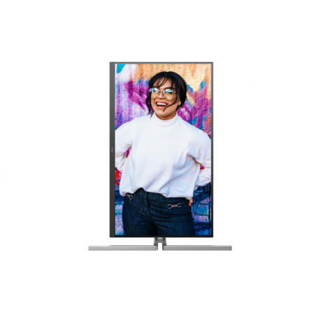 AOC U32U3CV - Graphic Pro Series - LED monitor - 32" (31.5" viewable) - 3840 x 2160 4K @ 60 Hz - Nano IPS - 400 cd / m² - 1000:1 - DisplayHDR 400 - 4 ms - 2xHDMI, DisplayPort, 2xUSB-C - speakers - black - 11