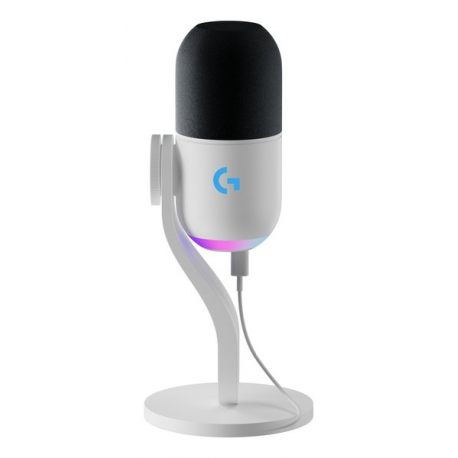 LOGITECH Yeti GX Dynamic RGB Gaming Mic with LIGHTSYNC - OFF WHITE - USB