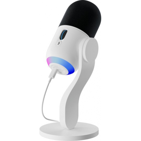 LOGITECH Yeti GX Dynamic RGB Gaming Mic with LIGHTSYNC - OFF WHITE - USB