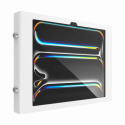 Compulocks iPad Pro M4 13" (2024), Apex Secured Enclosure Wall Mount - Enclosure - for tablet - secured - lockable - metal frame - white - screen size: 13" - wall-mountable - for Apple 13-inch iPad Pro Wi-Fi (M4)
