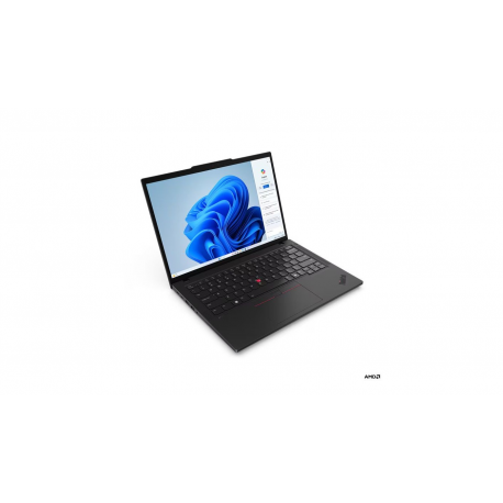 Lenovo ThinkPad T14 Gen 5 21MC - 180-degree hinge design - AMD Ryzen 5 - 8540U / up to 4.9 GHz - Win 11 Pro - Radeon 740M - 16 GB RAM - 512 GB SSD TCG Opal Encryption 2, NVMe - 14" IPS 1920 x 1200 - Gigabit Ethernet - Wi-Fi 6E, Bluetooth - black - kbd: English - Europe - with 3 Years Lenovo Premier Support, CO2 Offset 0.5 ton (2nd Gen) - 5