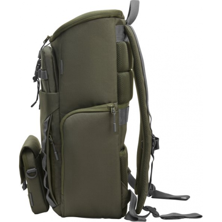 HP Laptop Backpack - Notebook carrying backpack - modular - 15.6" - grey, green - 4
