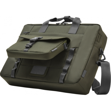 HP - Notebook carrying case - modular - 15.6" - grey, green - 8