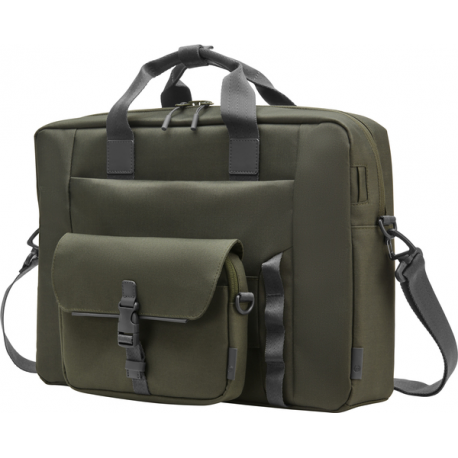 HP - Notebook carrying case - modular - 15.6" - grey, green - 14
