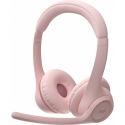 Logitech Zone 300 - Headset - on-ear - Bluetooth - wireless - rose