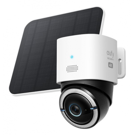 Eufy S330 - Network surveillance camera - pan  /  tilt - outdoor - dust resistant  /  water resistant - colour (Day&Night) - 4K - audio - wireless - Wi-Fi - 4G - 0