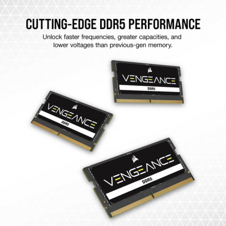 CORSAIR Vengeance - DDR5 - module - 24 GB - SO-DIMM 262-pin - 2400 MHz  /  PC5-38400 - CL40 - 1.1 V - 4