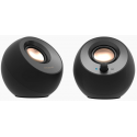 Creative Pebble V3 - Speakers - for PC - 2.0-channel - wireless - Bluetooth - USB - 8 Watt (Total) - black