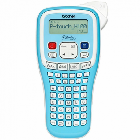 Brother P-Touch PT-H100LB - Labelmaker - B / W - thermal transfer - Roll (1.2 cm) - 180 dpi - up to 20 mm / sec - cutter - 2 line printing - 0