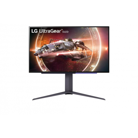 LG UltraGear 27GS95QE-B - OLED monitor - gaming - 27" (26.5" viewable) - 2560 x 1440 QHD @ 240 Hz - 1000 cd / m² - 1500000:1 - DisplayHDR 400 True Black - 0.03 ms - 2xHDMI, DisplayPort - 0