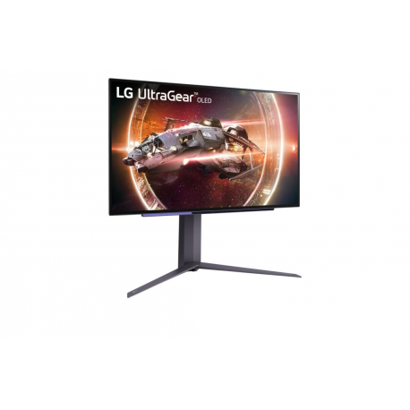 LG UltraGear 27GS95QE-B - OLED monitor - gaming - 27" (26.5" viewable) - 2560 x 1440 QHD @ 240 Hz - 1000 cd / m² - 1500000:1 - DisplayHDR 400 True Black - 0.03 ms - 2xHDMI, DisplayPort - 2