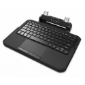 Zebra - Keyboard - 2-in-1 - with touchpad - backlit - dock - QWERTY - US English - key switch: Scissor-Switch