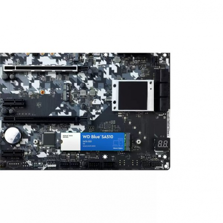 WD Blue SA510 WDS250G3B0B-00AXS0 - SSD - 250 GB - internal - M.2 2280 - SATA 6Gb/s - blue - 5