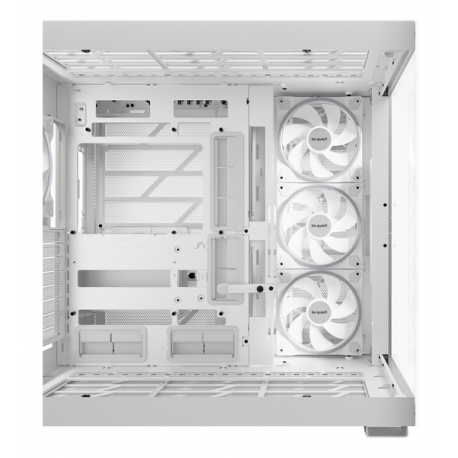 be quiet! Light Base 900 DX - FT - extended ATX - windowed side panel (glass) - no power supply (ATX / PS/2) - white - USB/Audio - 6