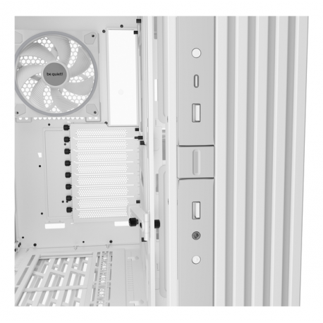 be quiet! Light Base 900 DX - FT - extended ATX - windowed side panel (glass) - no power supply (ATX / PS/2) - white - USB/Audio - 7