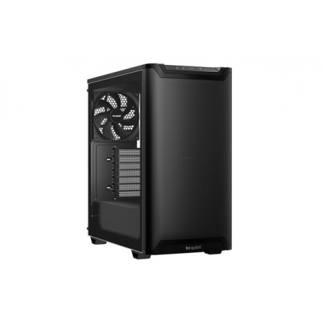 be quiet! Pure Base 501 Airflow Window - Midi-tower - ATX - windowed side panel (tempered glass) - no power supply (ATX / PS/2) - black - USB/Audio - 0