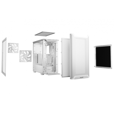 BE QUIET PURE BASE 501 Airflow Window White   
