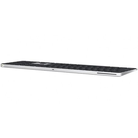 Apple Magic Keyboard with Touch ID and Numeric Keypad - Keyboard - USB-C - wireless - Bluetooth - QWERTY - Swedish - black keys - 2