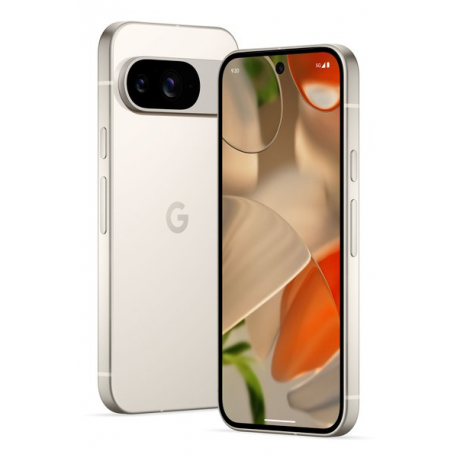 Google Pixel 9 - 5G smartphone - dual-SIM - RAM 12 GB  /  Internal Memory 128 GB - OLED display - 6.3" - 2424 x 1080 pixels (120 Hz) - 2x rear cameras 50 MP, 48 MP - front camera 10.5 MP - porcelain - 3