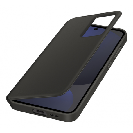 Samsung EF-ZS721 - Flip cover for mobile phone - black - for Galaxy S24 FE - 4
