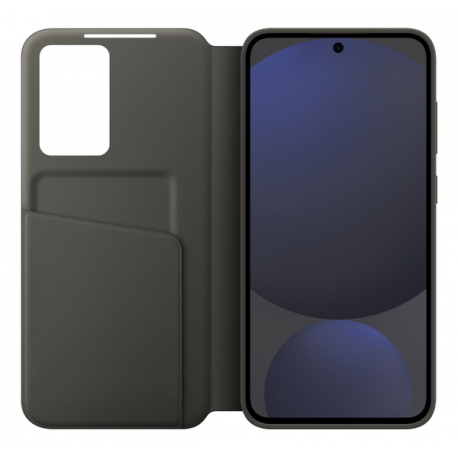 Samsung EF-ZS721 - Flip cover for mobile phone - black - for Galaxy S24 FE - 5