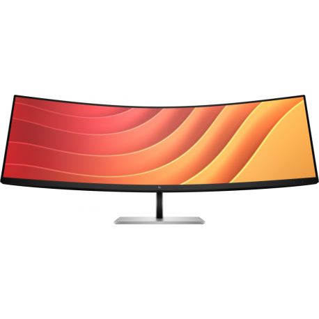 HP E45c G5 - E-Series - LED monitor - curved - 44.5" - 5120 x 1440 Dual Quad HD @ 165 Hz - VA - 400 cd / m² - 3000:1 - 3 ms - HDMI, DisplayPort, USB-C - speakers - black head, black and silver (stand) - 0