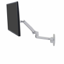 Ergotron LX - Mounting kit (monitor arm) - for LCD display - aluminium - white - screen size: up to 34" - wall-mountable
