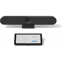 Logitech Tap IP Appliance Room Solutions Huddle + Small Rooms - Video conferencing kit (Logitech Tap IP, Logitech Rally Bar Huddle) - graphite