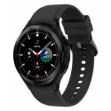 Samsung Galaxy Watch4 Classic - 46 mm - black - smart watch with ridge sport band - fluoroelastomer - black - display 1.4" - 16 GB - NFC, Wi-Fi, Bluetooth - 52 g
