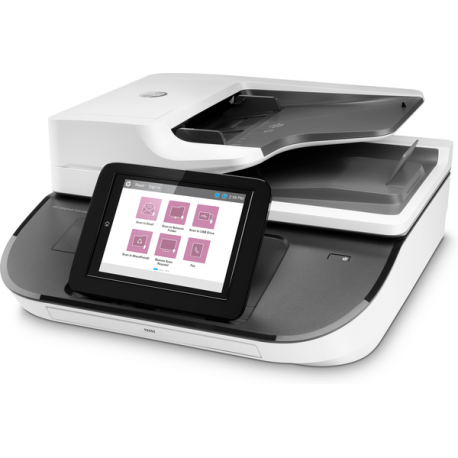 HP Digital Sender Flow 8500 fn2 - Document scanner - flatbed: CCD / ADF: CIS - Duplex - 216 x 864 mm - 600 dpi - up to 100 ppm (mono) / up to 100 ppm (colour) - ADF (150 sheets) - up to 10000 scans per day - USB 2.0, Gigabit LAN, USB 2.0 (Host) - 1