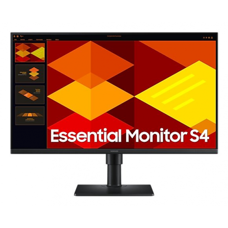 Samsung S27D406GAU - S40GD Series - LED monitor - 27" - 1920 x 1080 Full HD (1080p) @ 100 Hz - IPS - 250 cd / m² - 1000:1 - 5 ms - 2xHDMI, DisplayPort - speakers - black - 0