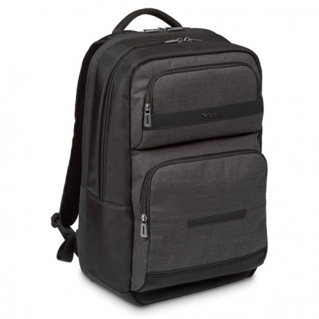 Targus CitySmart Advanced - Notebook carrying backpack - 12.5" - 15.6" - black / grey - 0