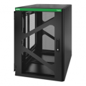 APC NetShelter - Rack - wall mountable - 18U - 19"