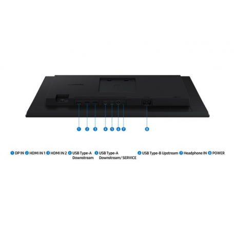 Samsung Essential S4 S27D402GAU - S40GD Series - LED monitor - 27" - 1920 x 1080 Full HD (1080p) @ 100 Hz - IPS - 250 cd/m² - 1000:1 - 5 ms - 2xHDMI, DisplayPort - black - 4