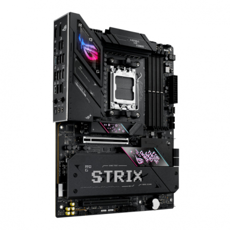 ASUS ROG STRIX B850-E GAMING WIFI - Motherboard - ATX - Socket AM5 - AMD B850 Chipset - USB-C 3.2 Gen 2x2, USB-C 3.2 Gen2, USB 3.2 Gen 2, USB 3.2 Gen 1 - 2.5 Gigabit LAN, Wi-Fi 7, Bluetooth - onboard graphics (CPU required) - HD Audio (8-channel) - 3