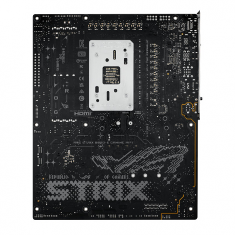 ASUS ROG STRIX B850-E GAMING WIFI - Motherboard - ATX - Socket AM5 - AMD B850 Chipset - USB-C 3.2 Gen 2x2, USB-C 3.2 Gen2, USB 3.2 Gen 2, USB 3.2 Gen 1 - 2.5 Gigabit LAN, Wi-Fi 7, Bluetooth - onboard graphics (CPU required) - HD Audio (8-channel) - 4