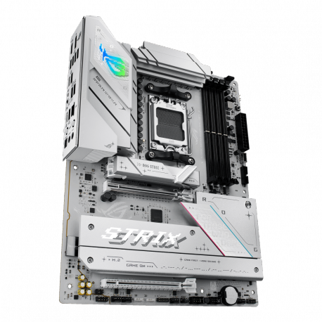 ASUS ROG STRIX B850-A GAMING WIFI - Motherboard - ATX - Socket AM5 - AMD B850 Chipset - USB-C 3.2 Gen 2x2, USB-C 3.2 Gen2, USB 3.2 Gen 2, USB 3.2 Gen 1 - 2.5 Gigabit LAN, Wi-Fi 7, Bluetooth - onboard graphics (CPU required) - HD Audio (8-channel) - 14