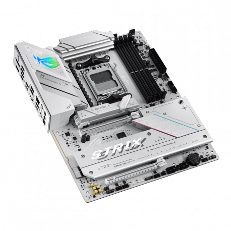 ASUS ROG STRIX B850-A GAMING WIFI - Motherboard - ATX - Socket AM5 - AMD B850 Chipset - USB-C 3.2 Gen 2x2, USB-C 3.2 Gen2, USB 3.2 Gen 2, USB 3.2 Gen 1 - 2.5 Gigabit LAN, Wi-Fi 7, Bluetooth - onboard graphics (CPU required) - HD Audio (8-channel) - 17