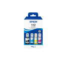Epson 112 Multipack - 4-pack - black, yellow, cyan, magenta - original - hanging box - ink refill