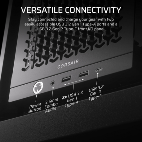 CORSAIR FRAME 4000D RS Mid-Tower Black case