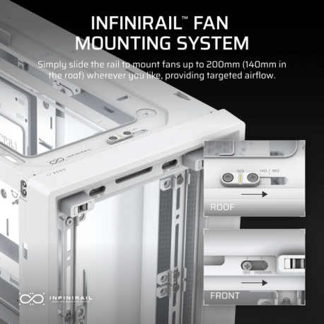 CORSAIR FRAME 4000D RS Mid-Tower White