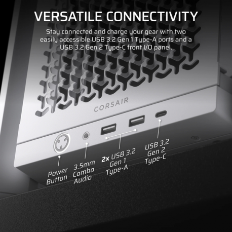 CORSAIR FRAME 4000D RS Mid-Tower White