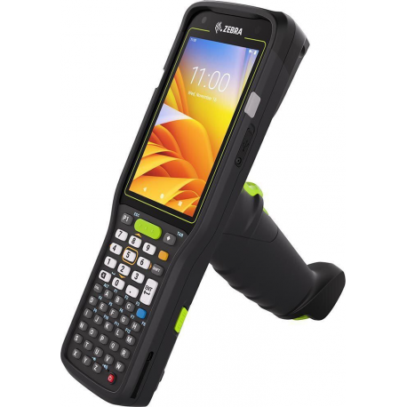 Zebra MC3450 - Data collection terminal - rugged - Android - 128 GB UFS card - 4" colour (800 x 480) - rear camera + front camera - barcode reader - (2D imager) - USB host - microSD slot - Wi-Fi 6E, Bluetooth, NFC - 5G - LTE - TAA Compliant - 0