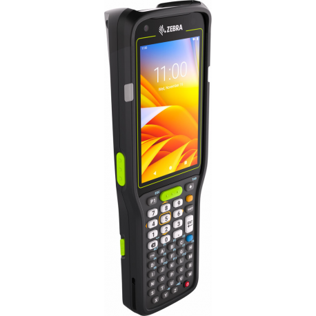 Zebra MC3400 - Data collection terminal - rugged - Android - 64 GB UFS card - 4" colour (800 x 480) - rear camera + front camera - barcode reader - (2D imager) - USB host - microSD slot - Wi-Fi 6E, Bluetooth, NFC - 2