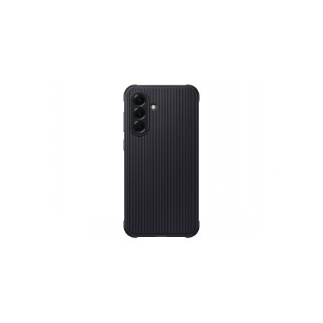 Samsung EF-RA566 - Back cover for mobile phone - rugged - thermoplastic polyurethane (TPU) - black - for Galaxy A55 - 0