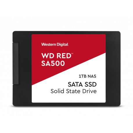 WD Red SA500 WDS100T1R0A - SSD - 1 TB - internal - 2.5" - SATA 6Gb / s - 1
