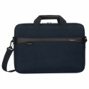 Targus GeoLite EcoSmart Slim Brief - Notebook carrying case - topload - 15" - 16" - blue