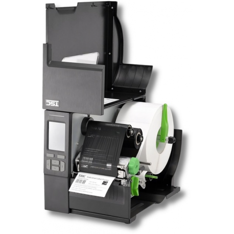 TSC MH641T - Label printer - direct thermal  /  thermal transfer - Roll (11.4 cm) - 600 dpi - up to 152 mm / sec - USB 2.0, LAN, serial, USB host - 3