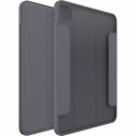 OtterBox Symmetry Series - Flip cover for tablet - polycarbonate, synthetic rubber - thunderstorm (clear/dark grey) - for Apple 11-inch iPad Pro M4 Wi-Fi, M4 Wi-Fi + Cellular